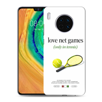 Силиконовый чехол на Huawei Mate 30 с принтом для девочек