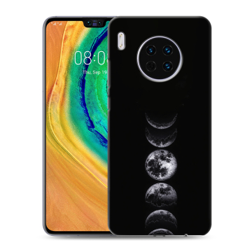 Силиконовый чехол на Huawei Mate 30 с принтом женский