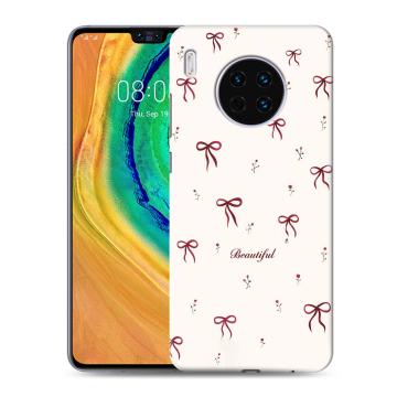 Силиконовый чехол на Huawei Mate 30 с принтом для девочек