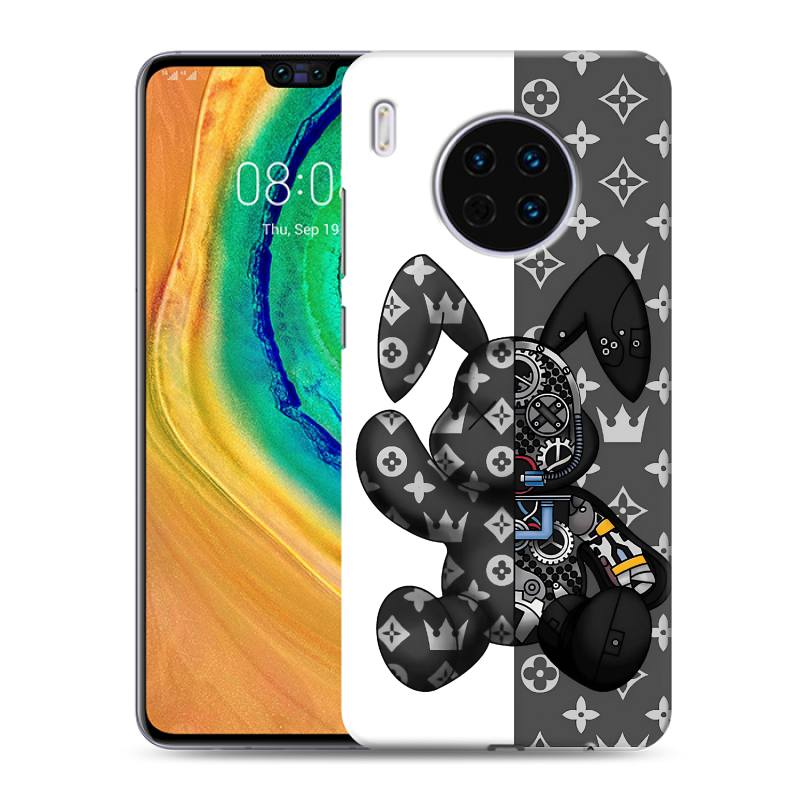 Пластиковый чехол на Huawei Mate 30 с принтом Луи робот Пластиковый чехол на Huawei Mate 30 с принтом Луи робот