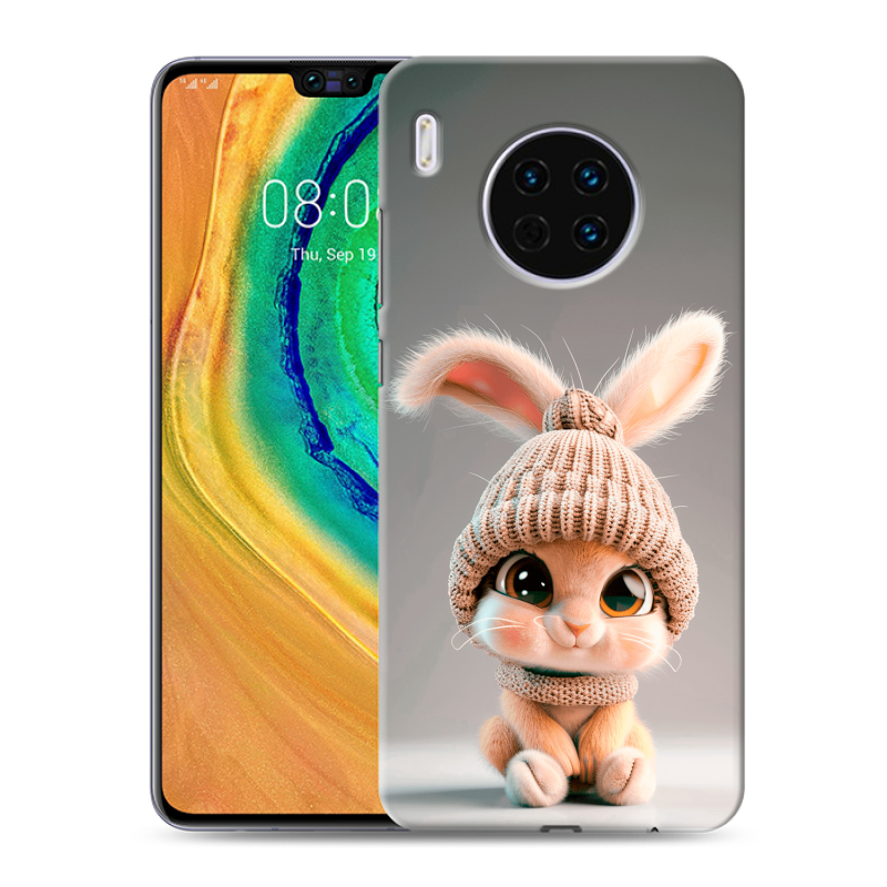 Пластиковый чехол на Huawei Mate 30 с принтом Кролик Пластиковый чехол на Huawei Mate 30 с принтом Кролик