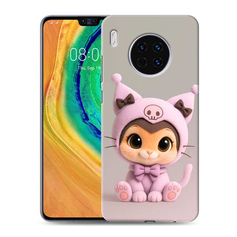 Силиконовый чехол на Huawei Mate 30 с принтом Куроми Kuromi Силиконовый чехол на Huawei Mate 30 с принтом Куроми Kuromi