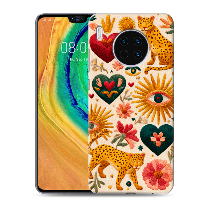 Пластиковый чехол на Huawei Mate 30 с принтом Модный принт Пластиковый чехол на Huawei Mate 30 с принтом Модный принт