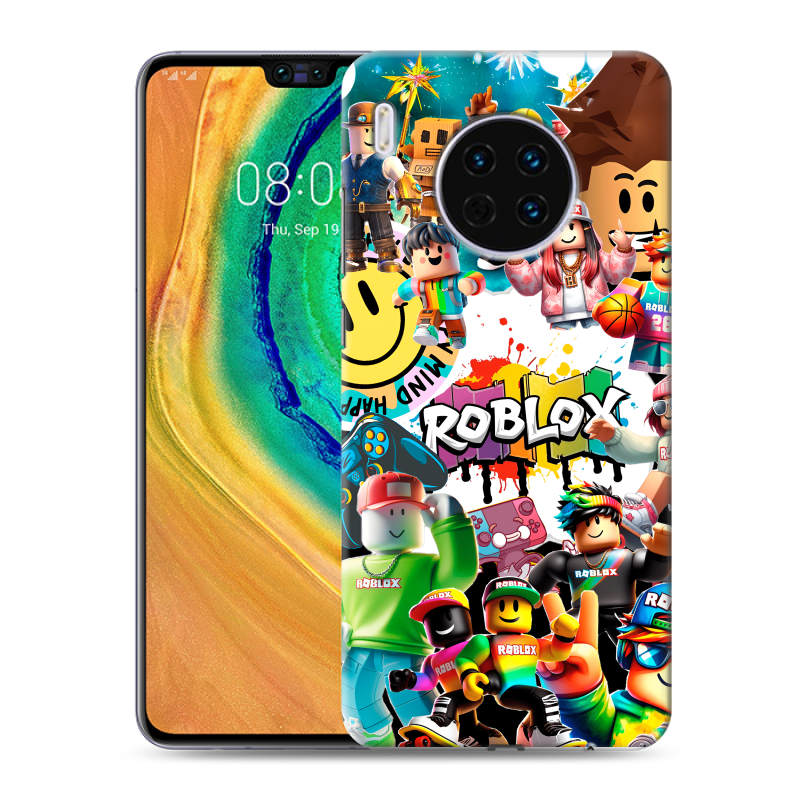 Силиконовый чехол на Huawei Mate 30 с принтом Roblox Роблокс Силиконовый чехол на Huawei Mate 30 с принтом Roblox Роблокс