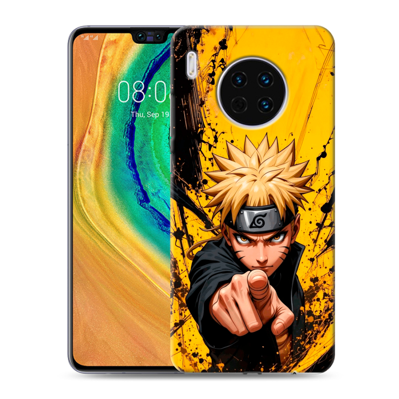 Силиконовый чехол на Huawei Mate 30 с принтом Naruto Наруто Силиконовый чехол на Huawei Mate 30 с принтом Naruto Наруто