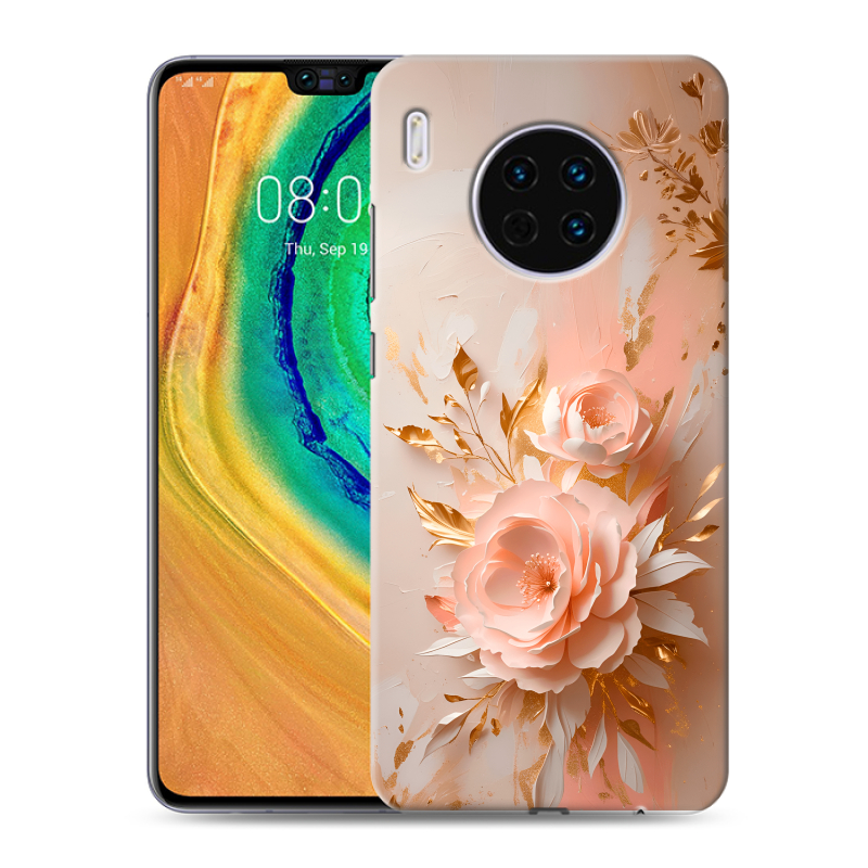 Силиконовый чехол на Huawei Mate 30 с принтом женский Силиконовый чехол на Huawei Mate 30 с принтом женский