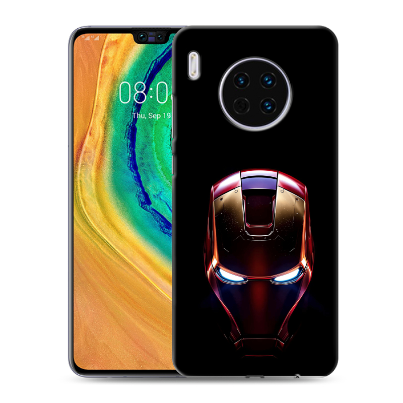 Силиконовый чехол на Huawei Mate 30 с принтом IronMan Железный человек Силиконовый чехол на Huawei Mate 30 с принтом IronMan Железный человек