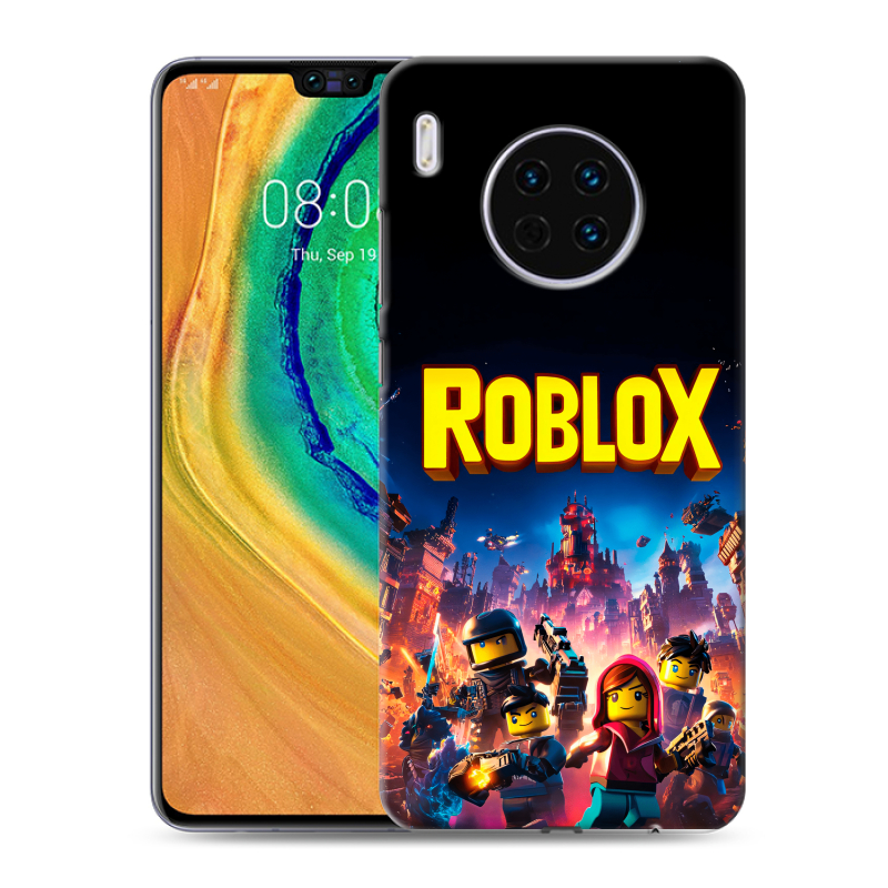 Пластиковый чехол на Huawei Mate 30 с принтом Roblox Роблокс Пластиковый чехол на Huawei Mate 30 с принтом Roblox Роблокс