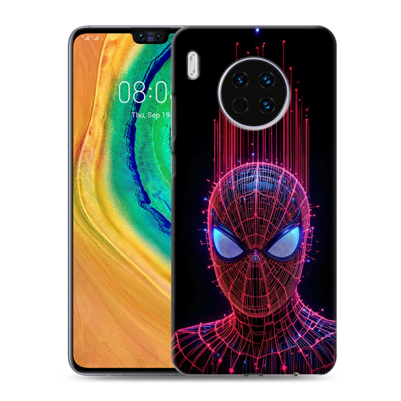 Силиконовый чехол на Huawei Mate 30 с принтом Spiderman Человек паук Силиконовый чехол на Huawei Mate 30 с принтом Spiderman Человек паук