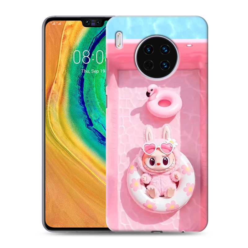 Силиконовый чехол на Huawei Mate 30 с принтом Labubu Лабубу Силиконовый чехол на Huawei Mate 30 с принтом Labubu Лабубу