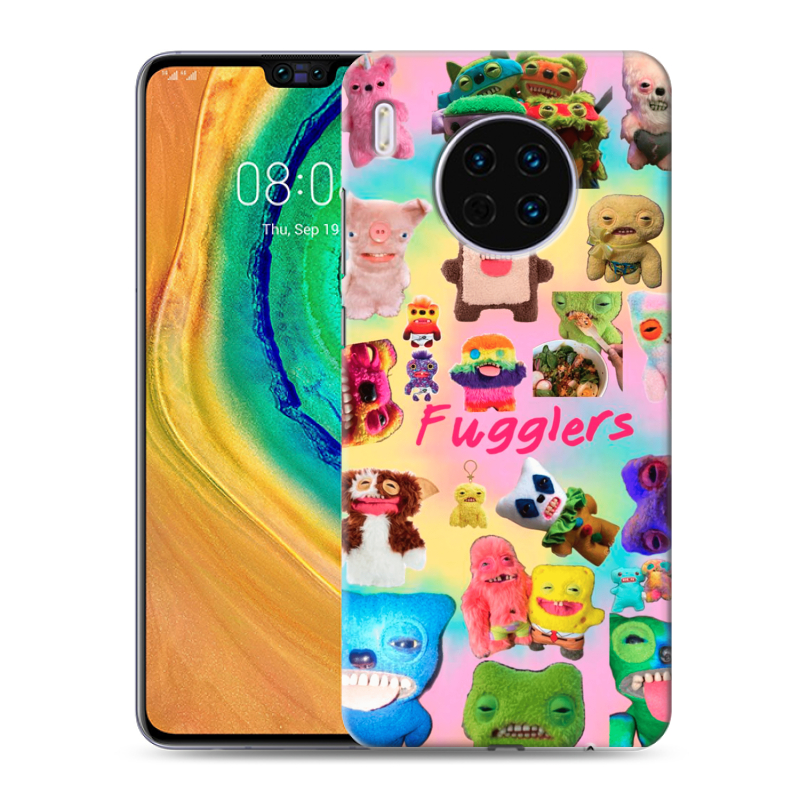 Силиконовый чехол на Huawei Mate 30 с принтом Флагер Fuggler Силиконовый чехол на Huawei Mate 30 с принтом Флагер Fuggler