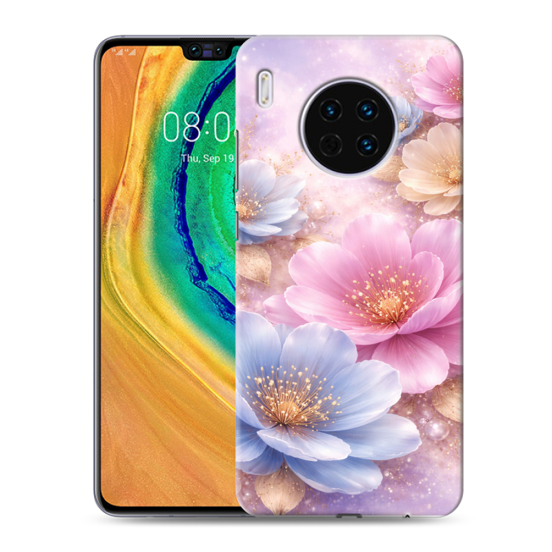 Силиконовый чехол на Huawei Mate 30 с принтом женский Силиконовый чехол на Huawei Mate 30 с принтом женский