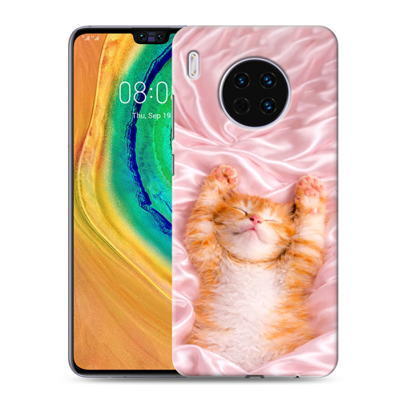 Пластиковый чехол на Huawei Mate 30 с принтом женский Пластиковый чехол на Huawei Mate 30 с принтом женский