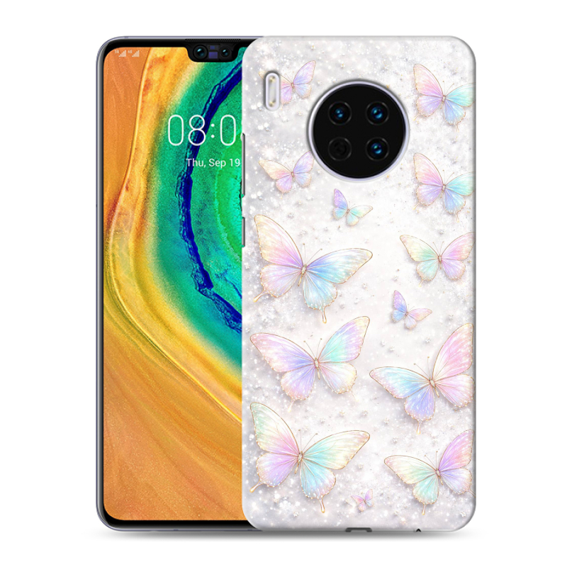Пластиковый чехол на Huawei Mate 30 с принтом женский Пластиковый чехол на Huawei Mate 30 с принтом женский