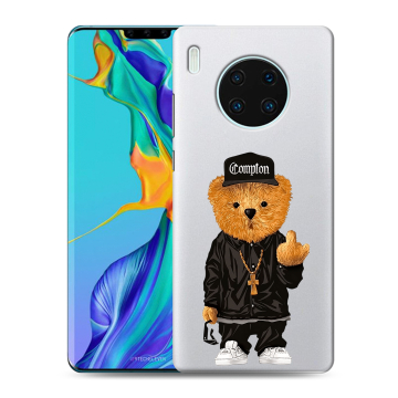 Силиконовый чехол на Huawei Mate 30 Pro с принтом Плюшевый медведь