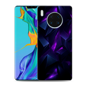 Силиконовый чехол на Huawei Mate 30 Pro с принтом Абстракиция