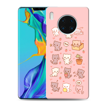 Силиконовый чехол на Huawei Mate 30 Pro с принтом Hello Kitty Хелоу Кити Силиконовый чехол на Huawei Mate 30 Pro с принтом Hello Kitty Хелоу Кити