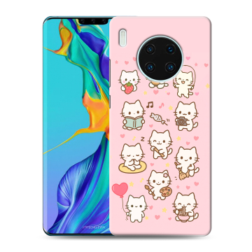 Силиконовый чехол на Huawei Mate 30 Pro с принтом Hello Kitty Хелоу Кити