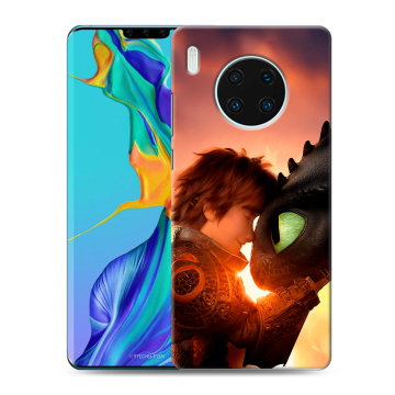 Силиконовый чехол на Huawei Mate 30 Pro с принтом Как приручить дракона Силиконовый чехол на Huawei Mate 30 Pro с принтом Как приручить дракона