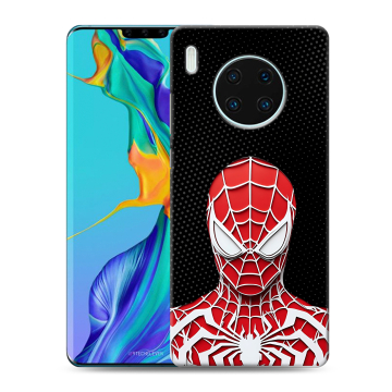 Силиконовый чехол на Huawei Mate 30 Pro с принтом человек паук spiderman Силиконовый чехол на Huawei Mate 30 Pro с принтом человек паук spiderman