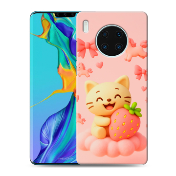 Силиконовый чехол на Huawei Mate 30 Pro с принтом для девочек
