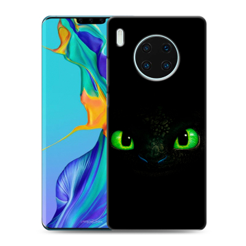 Силиконовый чехол на Huawei Mate 30 Pro с принтом Как приручить дракона