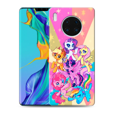 Силиконовый чехол на Huawei Mate 30 Pro с принтом My little pony Дружба чудо