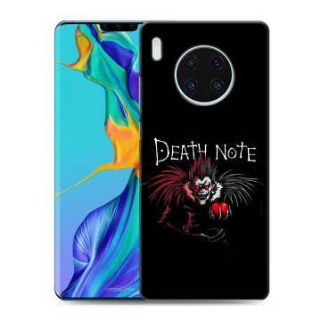 Силиконовый чехол на Huawei Mate 30 Pro с принтом Death note Тетрадь смерти Силиконовый чехол на Huawei Mate 30 Pro с принтом Death note Тетрадь смерти