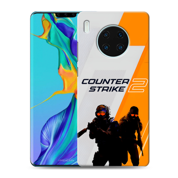Силиконовый чехол на Huawei Mate 30 Pro с принтом Counter Strike