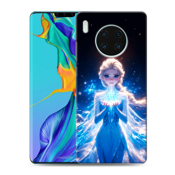 Силиконовый чехол на Huawei Mate 30 Pro с принтом Холодное сердце Frozen