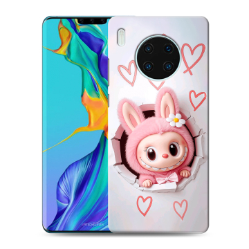 Силиконовый чехол на Huawei Mate 30 Pro с принтом Labubu Лабубу