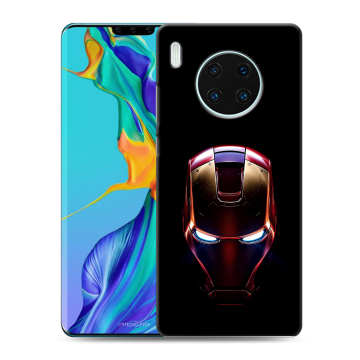 Силиконовый чехол на Huawei Mate 30 Pro с принтом IronMan Железный человек Силиконовый чехол на Huawei Mate 30 Pro с принтом IronMan Железный человек