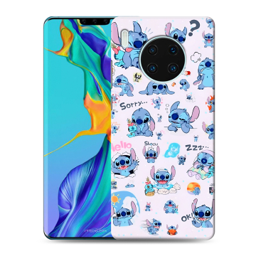 Силиконовый чехол на Huawei Mate 30 Pro с принтом Лило и Стич