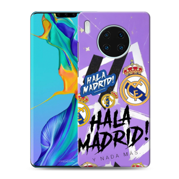 Силиконовый чехол на Huawei Mate 30 Pro с принтом Real Madrid Реал Мадрид