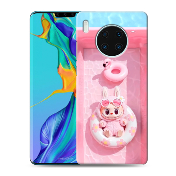 Силиконовый чехол на Huawei Mate 30 Pro с принтом Labubu Лабубу