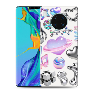 Силиконовый чехол на Huawei Mate 30 Pro с принтом Y2K Силиконовый чехол на Huawei Mate 30 Pro с принтом Y2K
