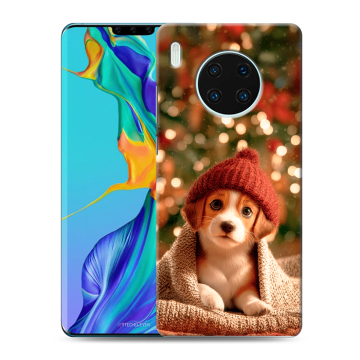 Силиконовый чехол на Huawei Mate 30 Pro с принтом Новый год Силиконовый чехол на Huawei Mate 30 Pro с принтом Новый год