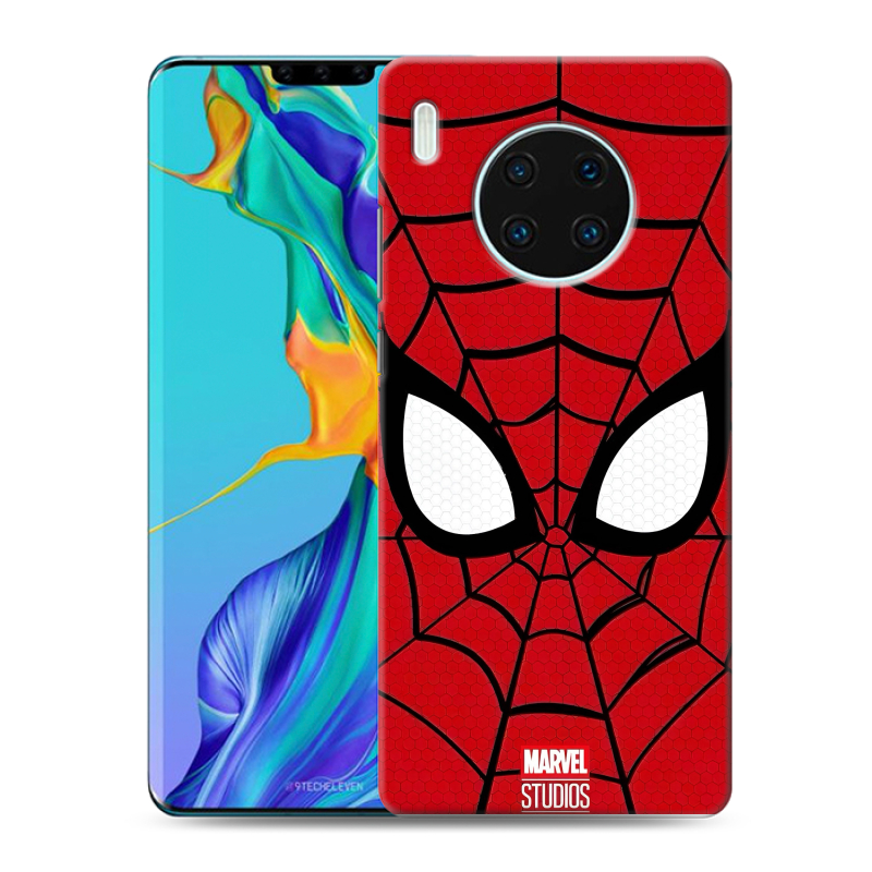 Пластиковый чехол на Huawei Mate 30 Pro с принтом человек паук spiderman Пластиковый чехол на Huawei Mate 30 Pro с принтом человек паук spiderman