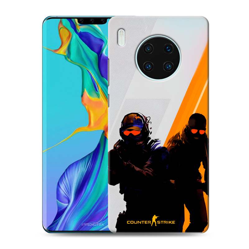 Пластиковый чехол на Huawei Mate 30 Pro с принтом Контер страйк Counter strike Пластиковый чехол на Huawei Mate 30 Pro с принтом Контер страйк Counter strike