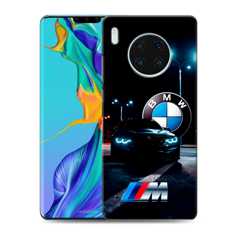Пластиковый чехол на Huawei Mate 30 Pro с принтом БМВ BMW Пластиковый чехол на Huawei Mate 30 Pro с принтом БМВ BMW