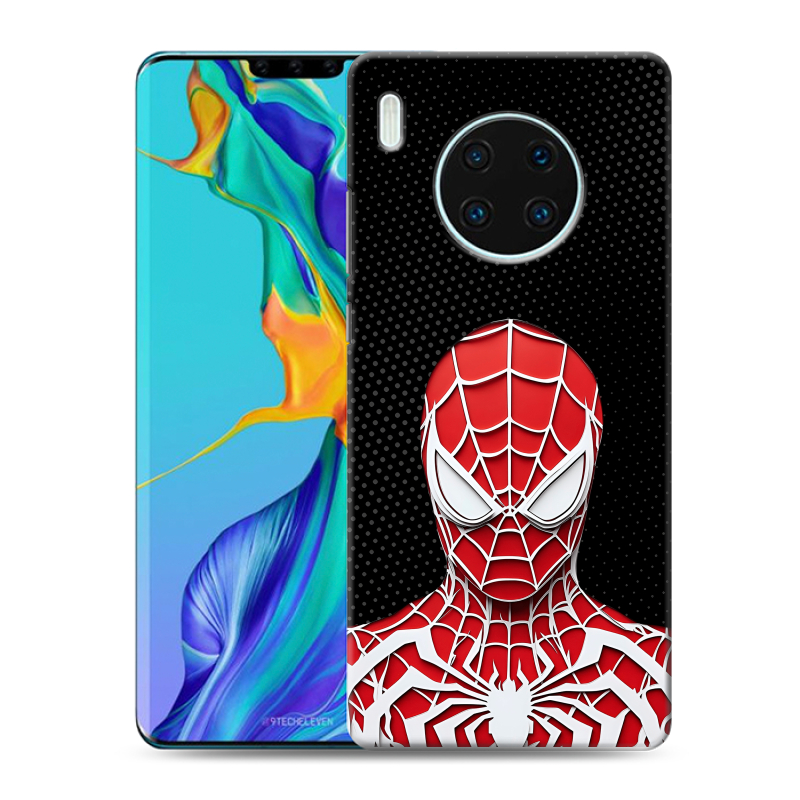 Силиконовый чехол на Huawei Mate 30 Pro с принтом человек паук spiderman Силиконовый чехол на Huawei Mate 30 Pro с принтом человек паук spiderman