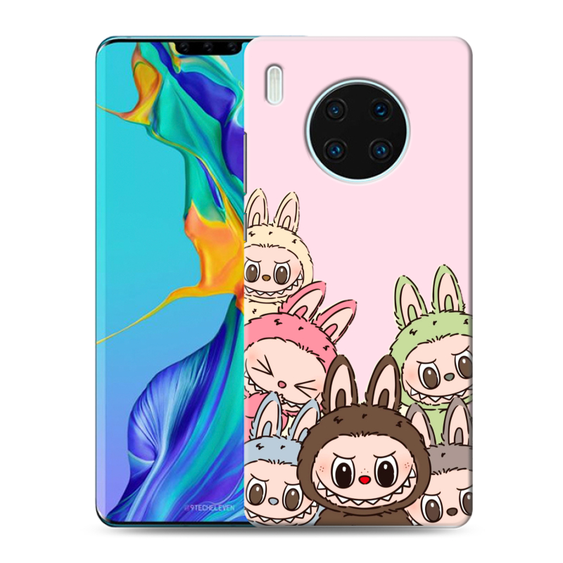 Силиконовый чехол на Huawei Mate 30 Pro с принтом Лабубу Силиконовый чехол на Huawei Mate 30 Pro с принтом Лабубу