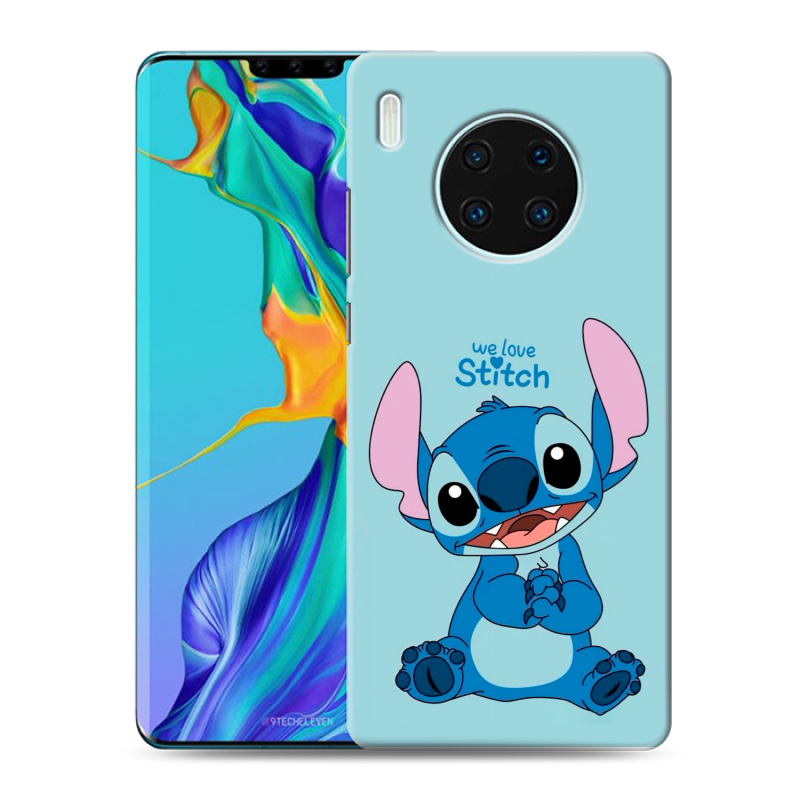 Силиконовый чехол на Huawei Mate 30 Pro с принтом Лило и Стич Силиконовый чехол на Huawei Mate 30 Pro с принтом Лило и Стич
