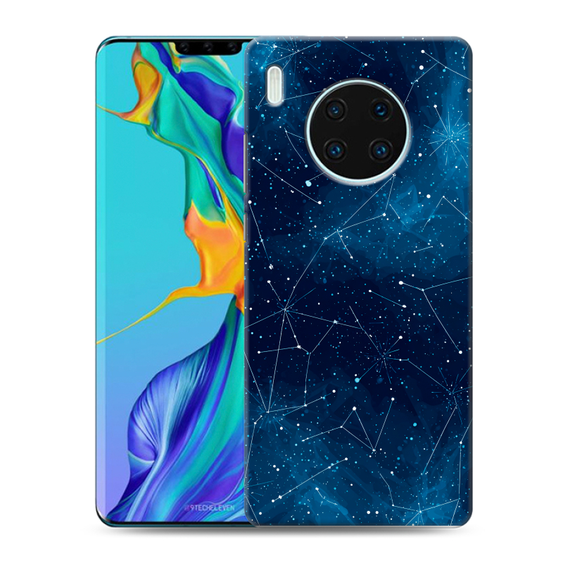Силиконовый чехол на Huawei Mate 30 Pro с принтом Космос звезды Силиконовый чехол на Huawei Mate 30 Pro с принтом Космос звезды