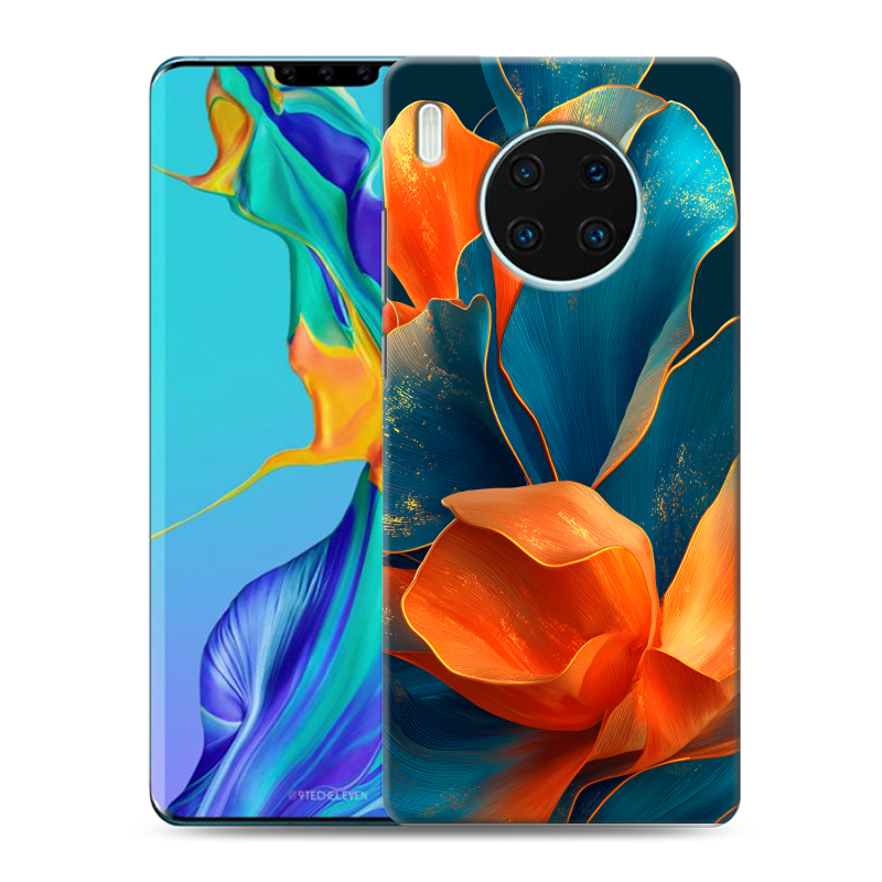 Силиконовый чехол на Huawei Mate 30 Pro с принтом Цветы Силиконовый чехол на Huawei Mate 30 Pro с принтом Цветы
