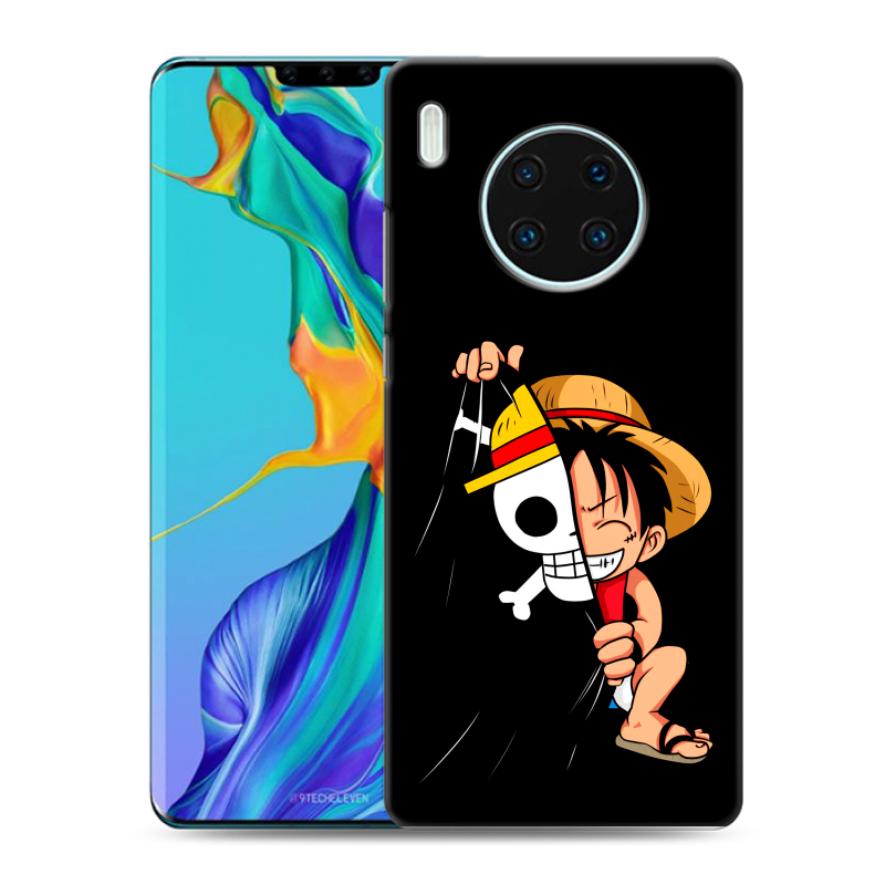 Силиконовый чехол на Huawei Mate 30 Pro с принтом One Piece Ван Пис Силиконовый чехол на Huawei Mate 30 Pro с принтом One Piece Ван Пис