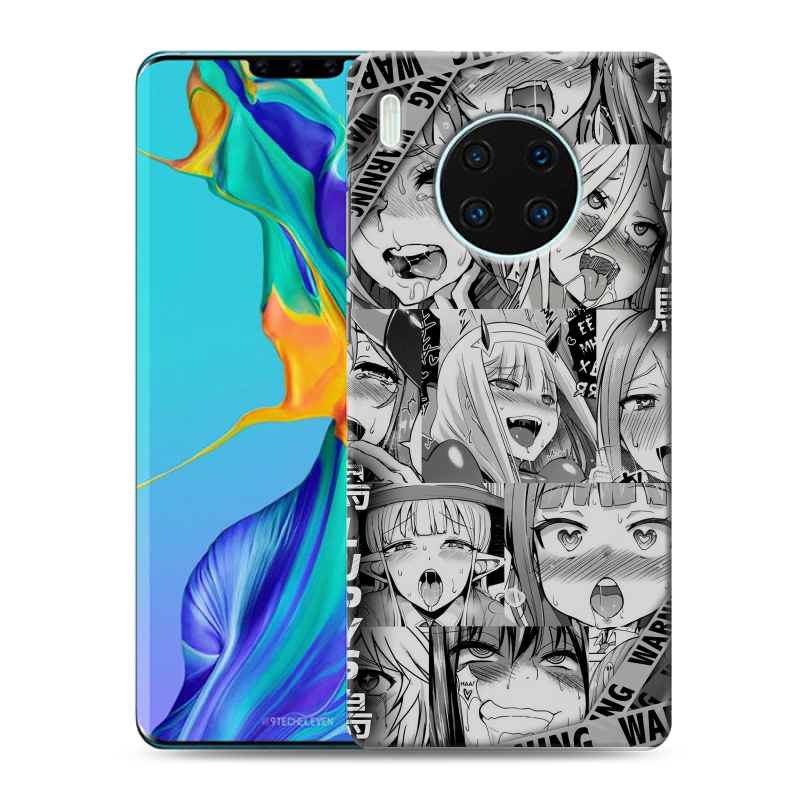 Силиконовый чехол на Huawei Mate 30 Pro с принтом Ahegao Ахегао Аниме Силиконовый чехол на Huawei Mate 30 Pro с принтом Ahegao Ахегао Аниме