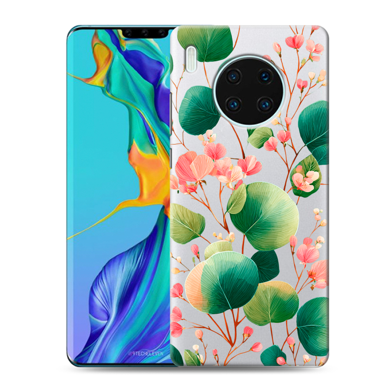 Силиконовый противоударный чехол на Huawei Mate 30 Pro с принтом женский Силиконовый противоударный чехол на Huawei Mate 30 Pro с принтом женский
