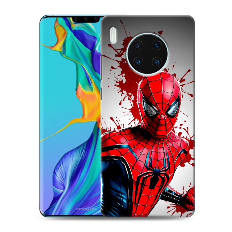Силиконовый чехол на Huawei Mate 30 Pro с принтом Spiderman Человек паук Силиконовый чехол на Huawei Mate 30 Pro с принтом Spiderman Человек паук