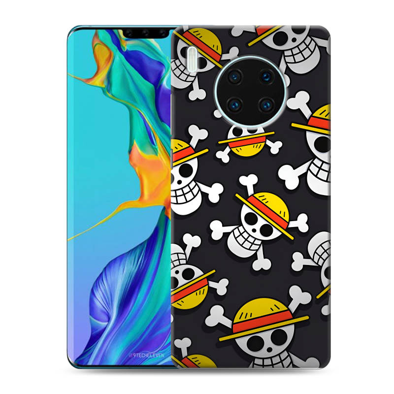 Силиконовый чехол на Huawei Mate 30 Pro с принтом One Piece Ван Пис Силиконовый чехол на Huawei Mate 30 Pro с принтом One Piece Ван Пис